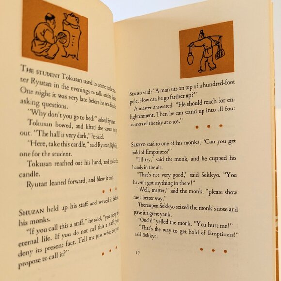 Zen Buddhism Vintage Decorative Book  Peter Pauper Press 1950s zen buddhist text - Picture 6 of 12